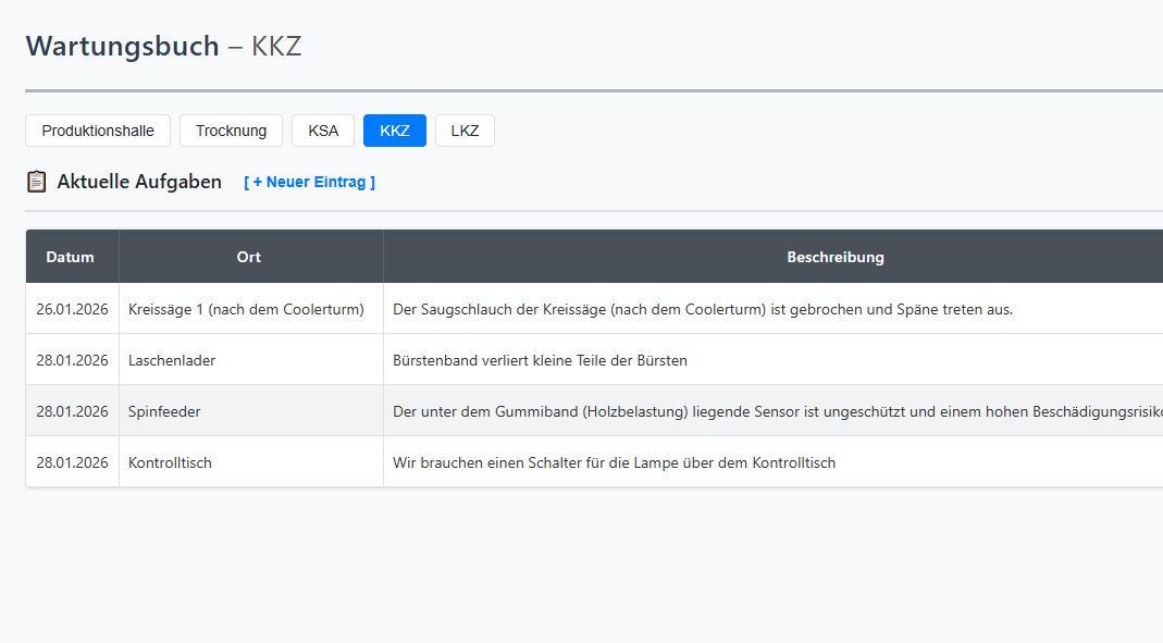 Wartungsbuch